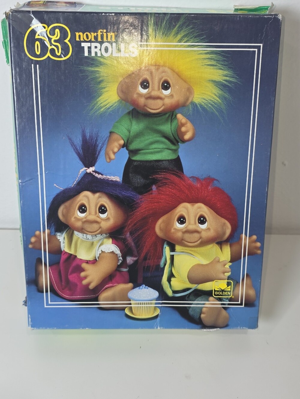 Vintage 1992 Norfin Trolls Puzzle